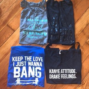Gym shirt bundle